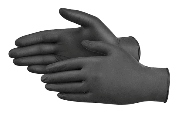 FL PREM BLACK NITRILE GLOVES XL